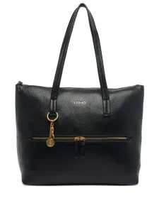 Сумка на плечо с застежкой-молнией и логотипом LIU JO, черный