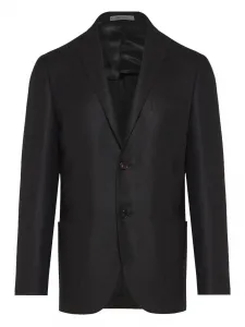 Пиджак с заостренными лацканами Corneliani, черный