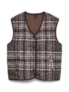 VERO MODA Жилет 'VMNicoline' в цвете Chocolate