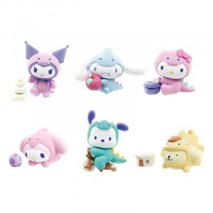 Sanrio Dinosaur Dress Up Collection слепая коробка товары одиночная мистери-бокс/полная коробка 12 шт LIOH TOY