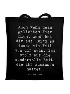 Mr. & Mrs. Panda Сумочка с надписью о том, как справляться с горем после... (черного цвета)