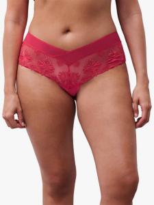 Шикарные кружевные трусики хипстер Champs Elysees Chantelle, Sweet Velvet Red