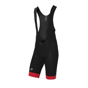 Шорты велосипедные мужские Anatomic Classic Spiuk, черный/красный