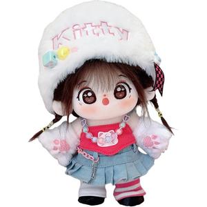 Плюшевая кукла Cotton Dolls Pancakes Dolls высотой 20 см MENGWAGONGDIAN
