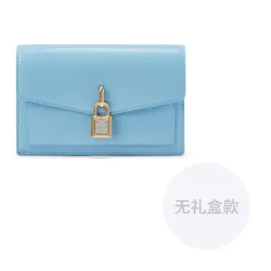 CHARLES&KEITH Тканевая маленькая квадратная сумка через плечо, Light Blue Light Blue