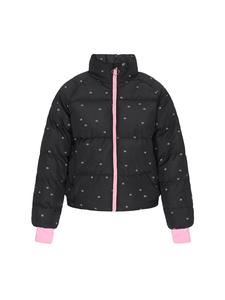 Женская куртка черного цвета, разноцветная myMo