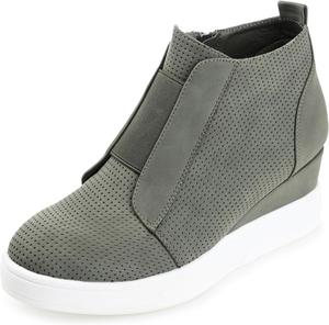 Journee Womens Laramie western cowgirl knee high boot stiletto heel stitching faux leather comfort system insole Journee Collection, Olive