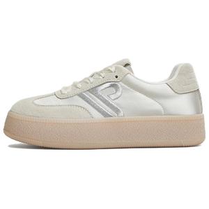 TATA Женские низкие скейтерские туфли Small Starfish для увеличения роста, легкие и дышащие, бежевые, цвет Beige