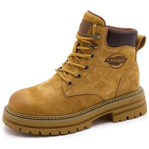 Ботинки Martin Boot женские Jietegongyang, цвет Earth Yellow