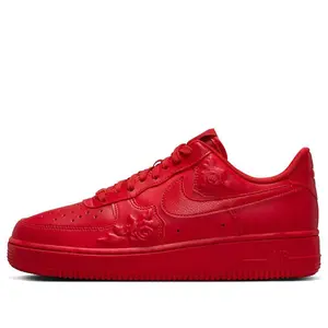 Кроссовки air force 1 'red roses' Nike, красный