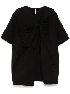 Топ с бантом Jnby, черный