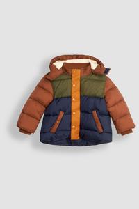 Куртка пуховик Jojo Maman Bébé, коричневый