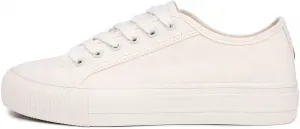 Женские модные кроссовки Nautica на шнуровке с платформой - низкие повседневные и теннисные кроссовки, белый