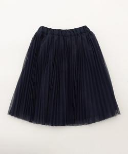 Двусторонняя юбка из плиссированного тюля с присборенной расклешенной юбкой Comme Ca Ism, цвет Navy