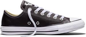 Кроссовки Converse Unisex Adult Chuck Taylor All Star из кожи с низким верхом, черный