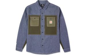 Мужская рубашка Converse, цвет Blue