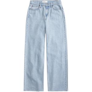 Женские джинсы Abercrombie＆Fitch, светло-голубой