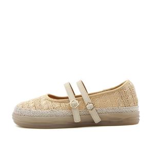 Туфли Мэри Джейн женские Joy&Mario, Apricot