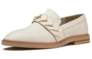 Лоферы женские Geometry Off White Stooshe