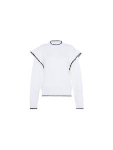 Женский вязаный свитер бежевого цвета faina