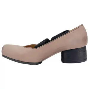 UMA WANG Туфли на высоком каблуке 4 см, женские, розовые и черные