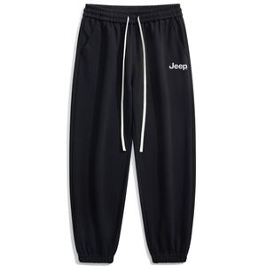 Повседневные брюки унисекс Jeep, черный-обычный