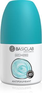 Dermocosmetics роликовый антиперспирант с защитой от пота 48 часов Basiclab, 60 мл