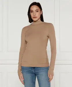 Водолазка Slim fit Calvin Klein, бежевый