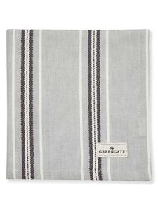 Greengate Салфетка из серой ткани NELL в полоску