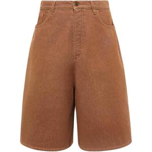 Шорты джинсовые wide leg JW Anderson, красный