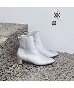 Короткие ботинки с эластичной задней частью Au Bannister, цвет Silver