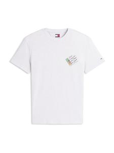 Tommy Jeans Футболка в крапинку серого цвета