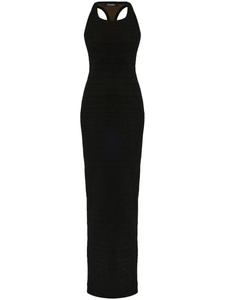 Платье миди без рукавов Jacquemus, черный