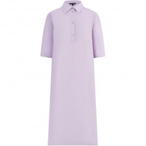 ARMANI EXCHANGE Женское платье с короткими рукавами AE SS24 фиолетовое