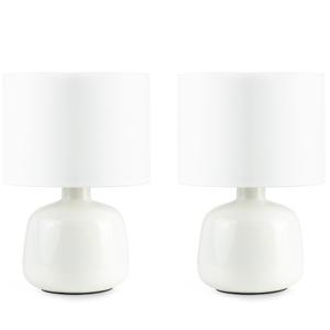 Настольная лампа KONSIMO, 22x22x32 см, белый