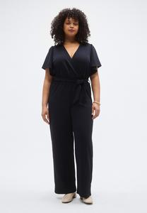 Комбинезон ONLY Carmakoma CARCECILIA LIFE V NECK TIE, Night Sky/Dark Blue