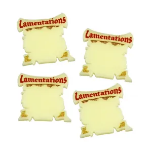 Свиток Плача. Жетоны сухого стирания., Token Sets - Forbidden Psalm/MÖRK BORG (Litko Aerosystems)