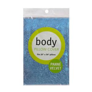 Набор из 2 бархатных наволочек для тела Fresh Ideas, розовый