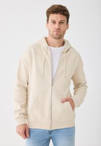 Толстовка Pier One Zip-up sweatshirt, Beige