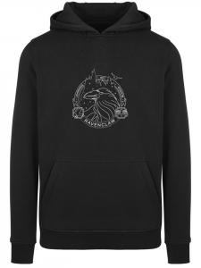 Пуловер F4NT4STIC Hoodie Harry Potter Ravenclaw Seal, черный