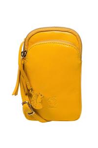 Кожаная сумка для телефона через плечо 'Leia' Conkca London, желтый