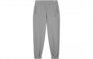 Брюки с эластичным поясом и логотипом Maison Kitsune, medium серый