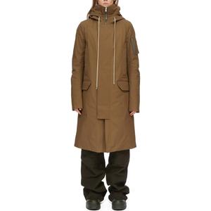 Стеганая куртка мужская Bean Color Rick Owens, цвет Bean color