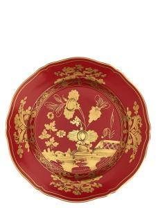Десертная тарелка 'Oriente Italiano' GINORI 1735, красный