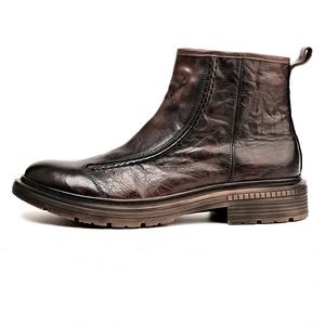 Brounvanm Мужские зимние ботинки с меховой подкладкой кофейного цвета, цвет Coffee (Fleece-Lined)