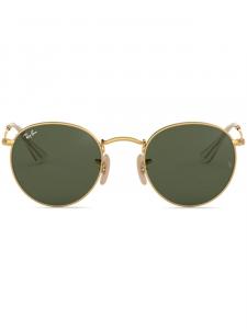 Ray-Ban солнцезащитные очки в круглой оправе, золотой