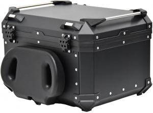 Верхний кофр FC-Moto terreno expert 55 л из алюминия с регулируемой спинкой.