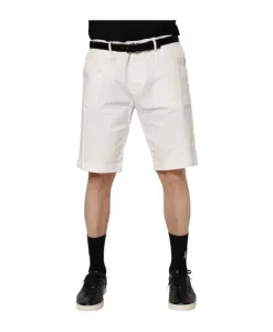 Шорты-Чиносы Baumwoll с логотипом Dolce & Gabbana, белый