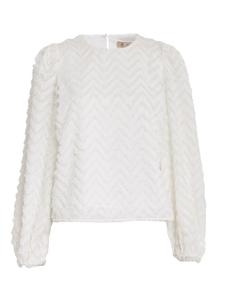 Peppercorn Блузка цвета гардении