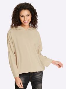 Блузка без застежки песочного цвета Heine